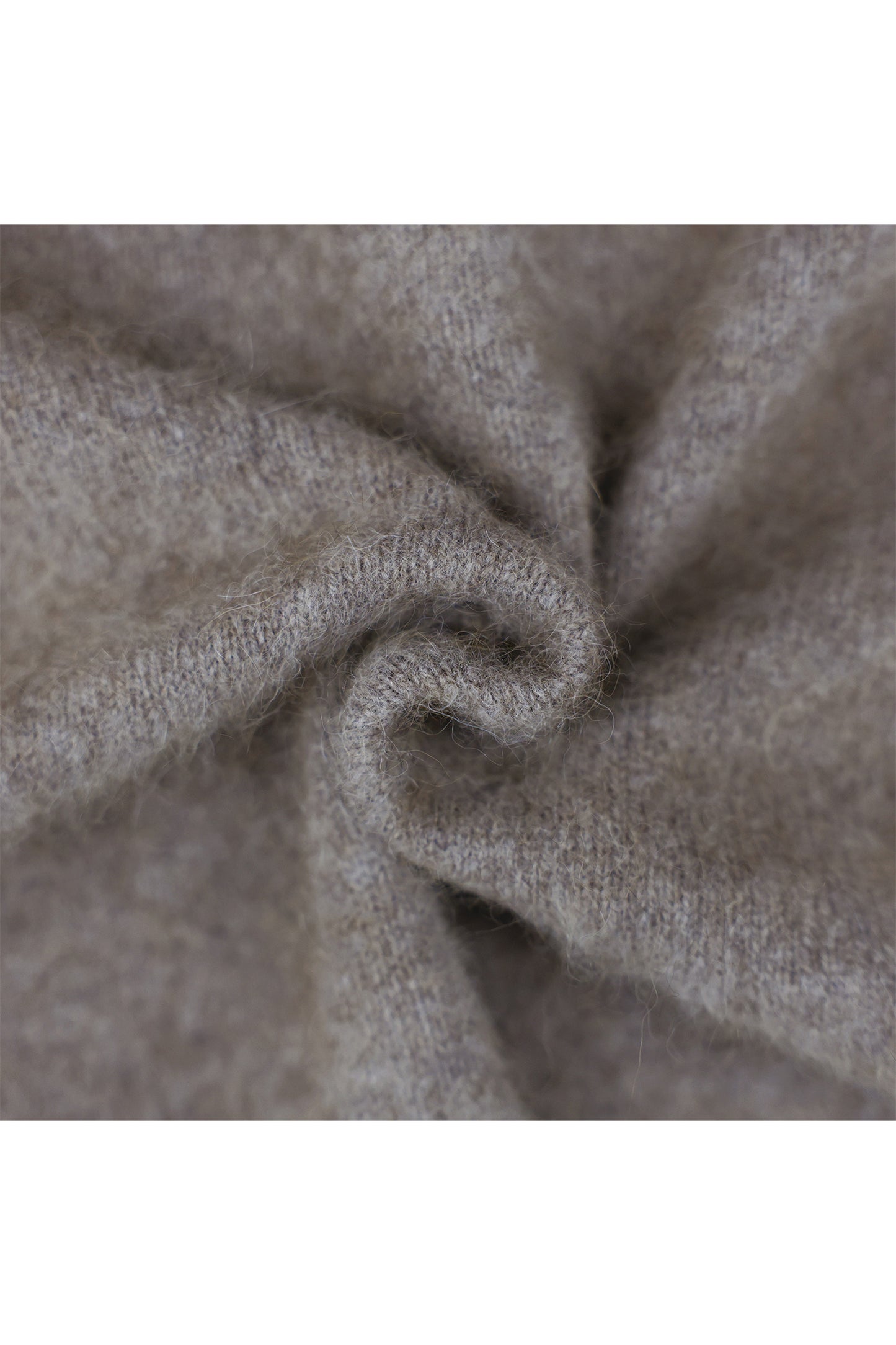 25AW Pull fente latérale en laine de raton laveur /CT21355