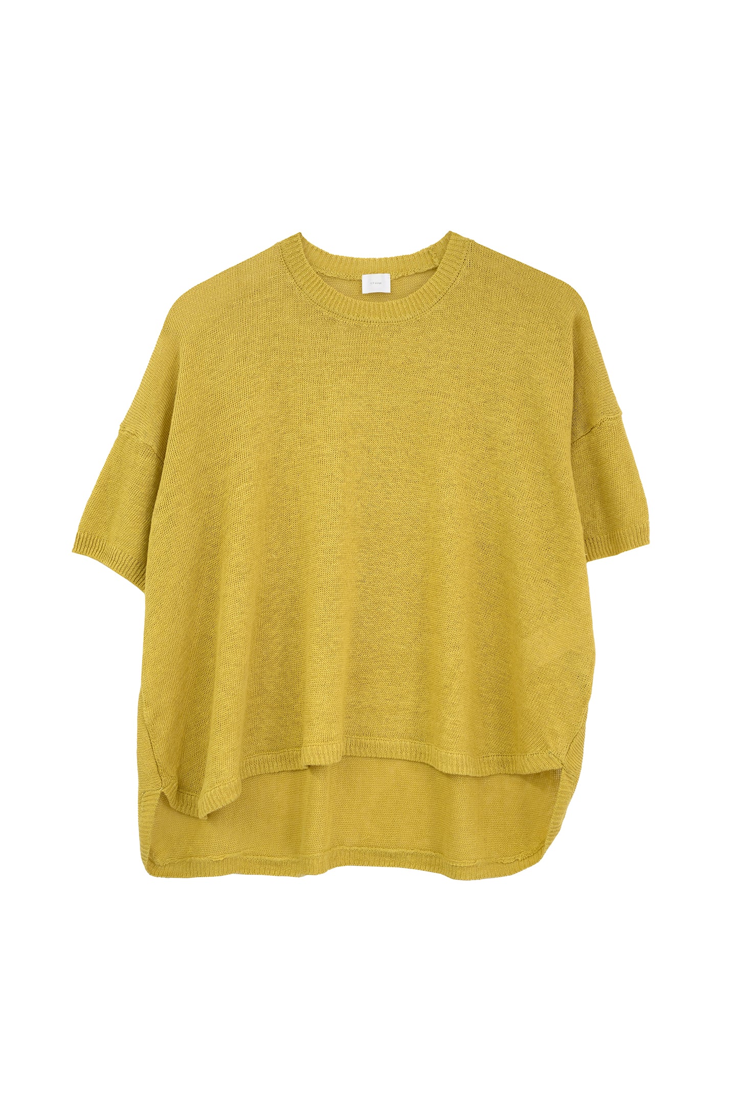 Pull col rond en lin /CT23124