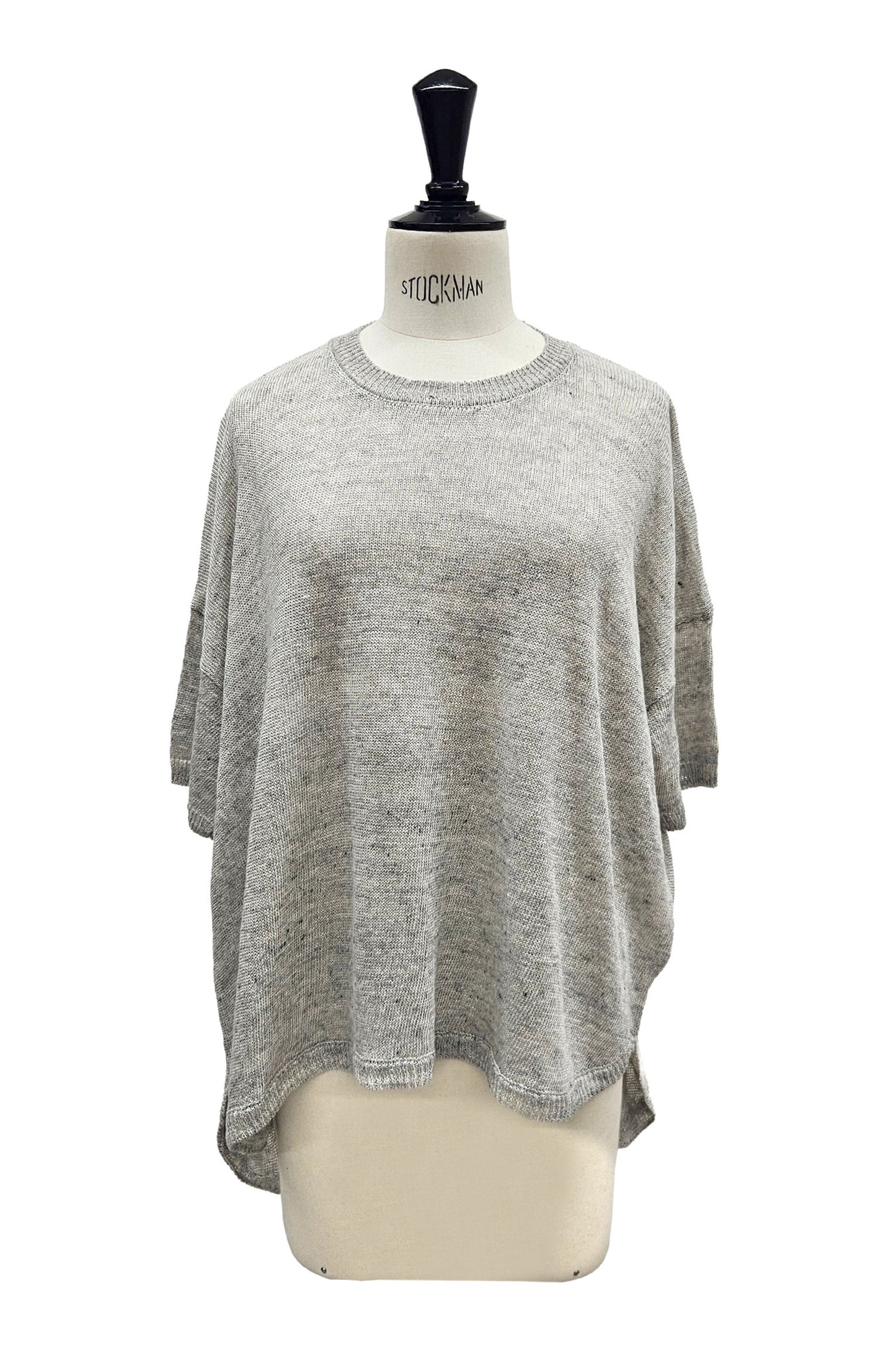 Archive item Pull col rond en lin /CT23124