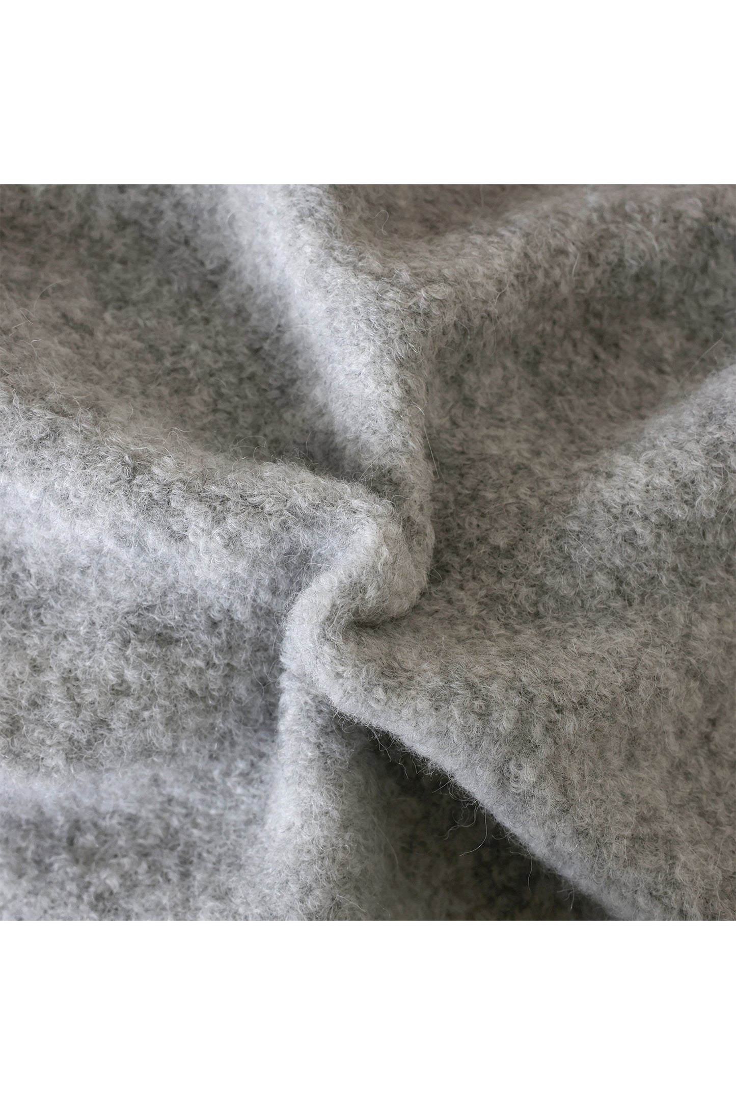 Re Stock Pull ample en laine d'alpaga bouclé /CT24320