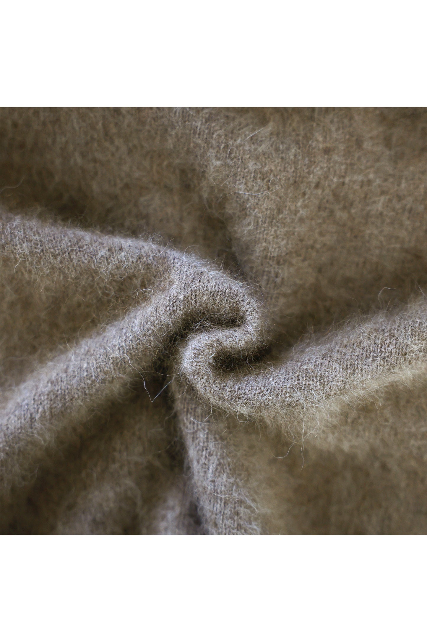 Cardigan court en laine de raton laveur /CT24331