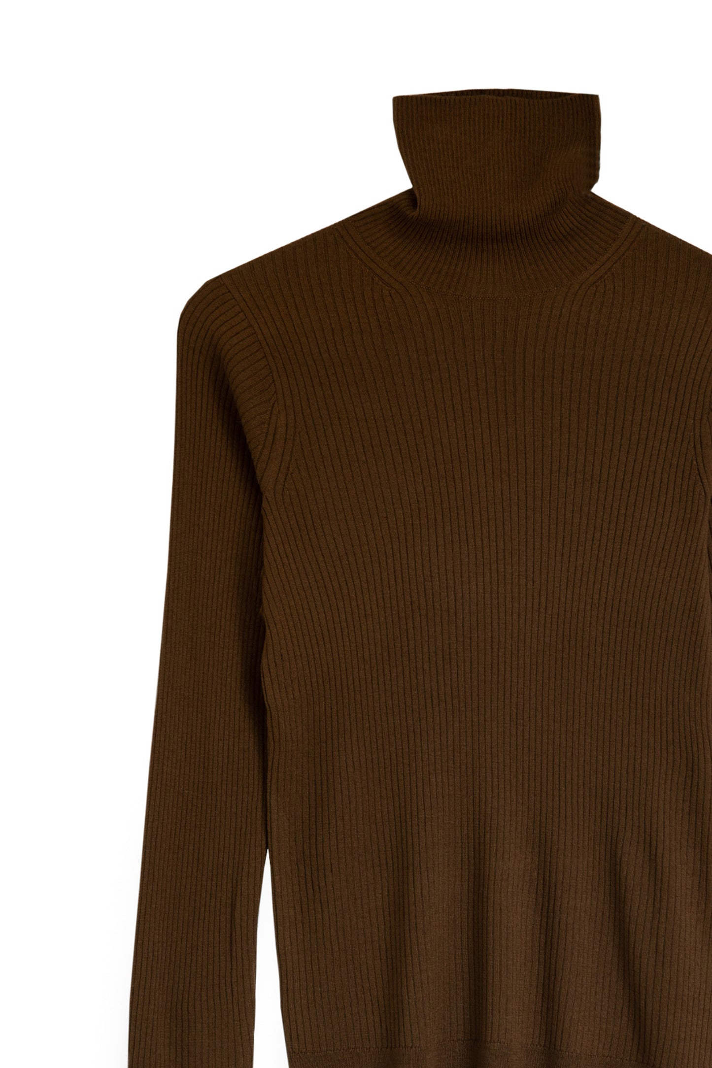 Archive item Silk cashmere rib turtle pullover /CT22305