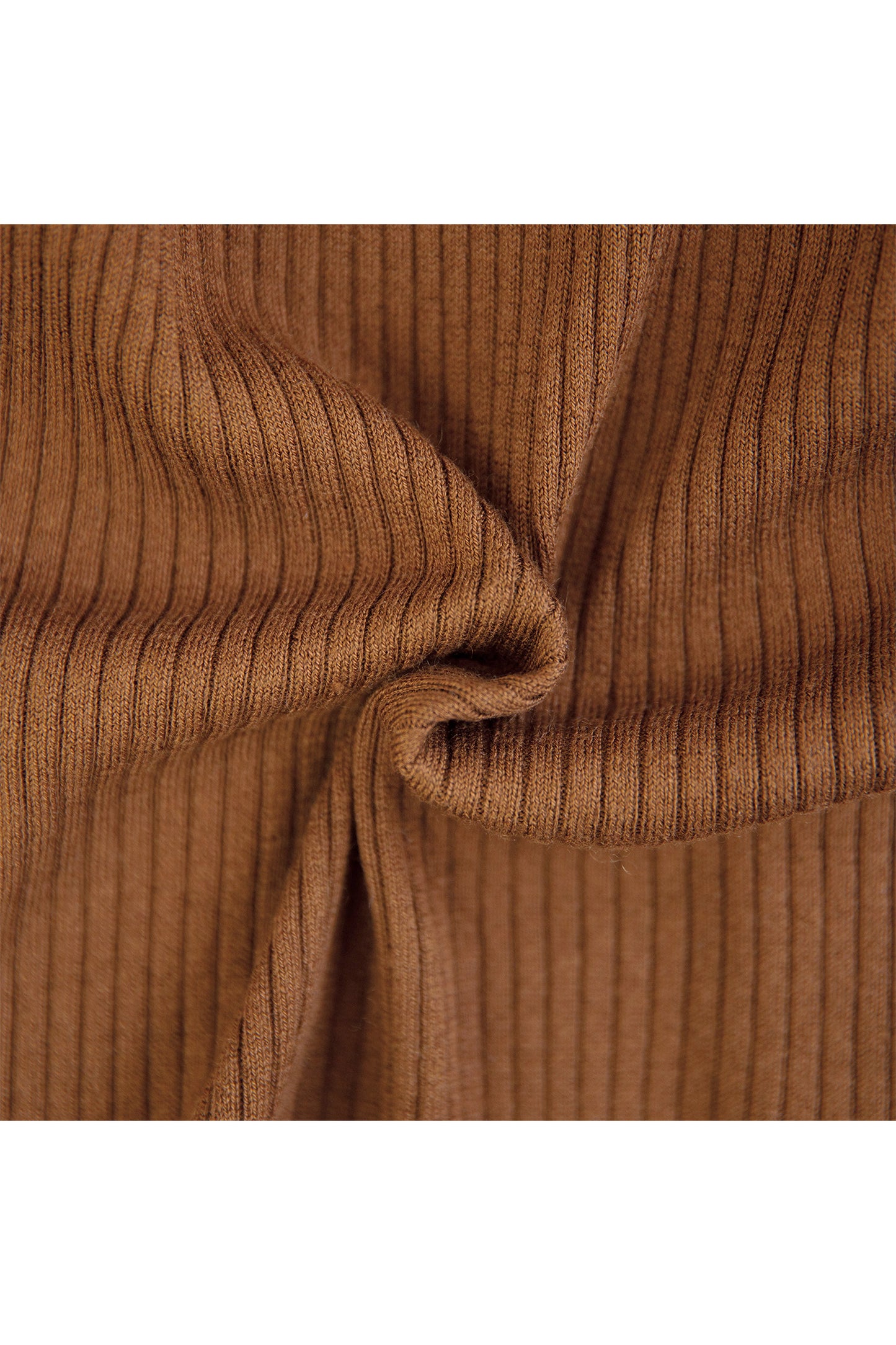 Pull en soie casgmere à fines côtes/ CT22304