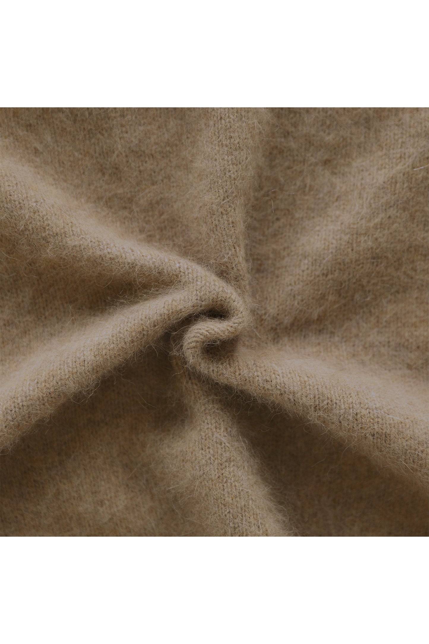 Raccoon fox turtle neck pullover /CT23335