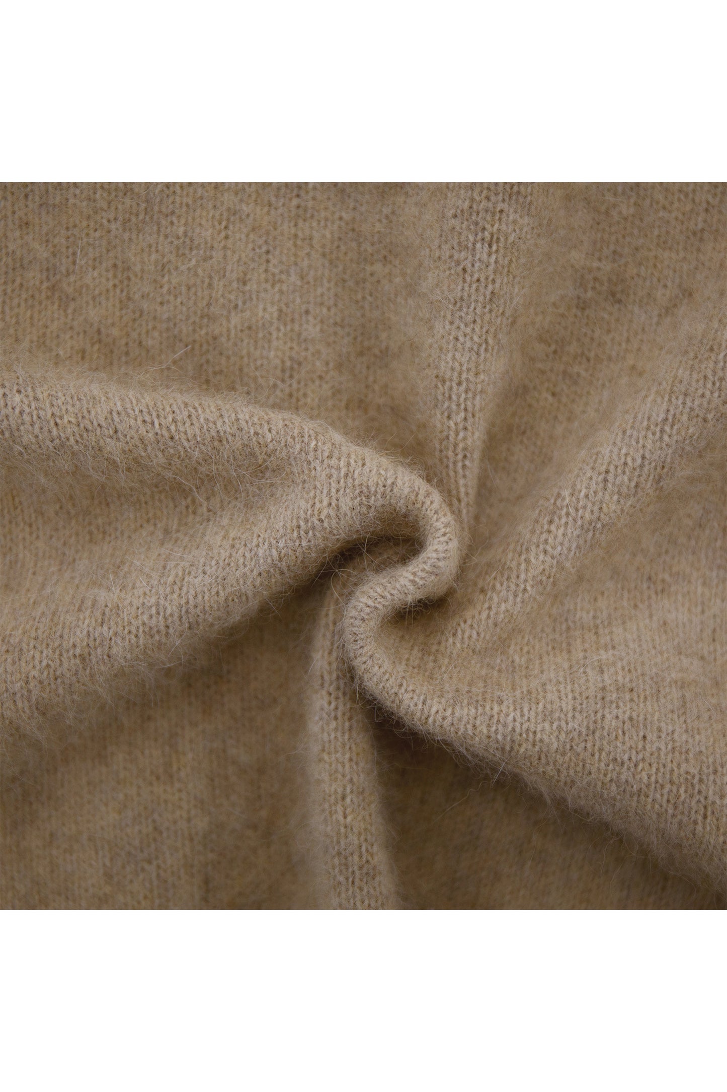 【low stock】Raccoon fox turtle neck pullover /CT24109