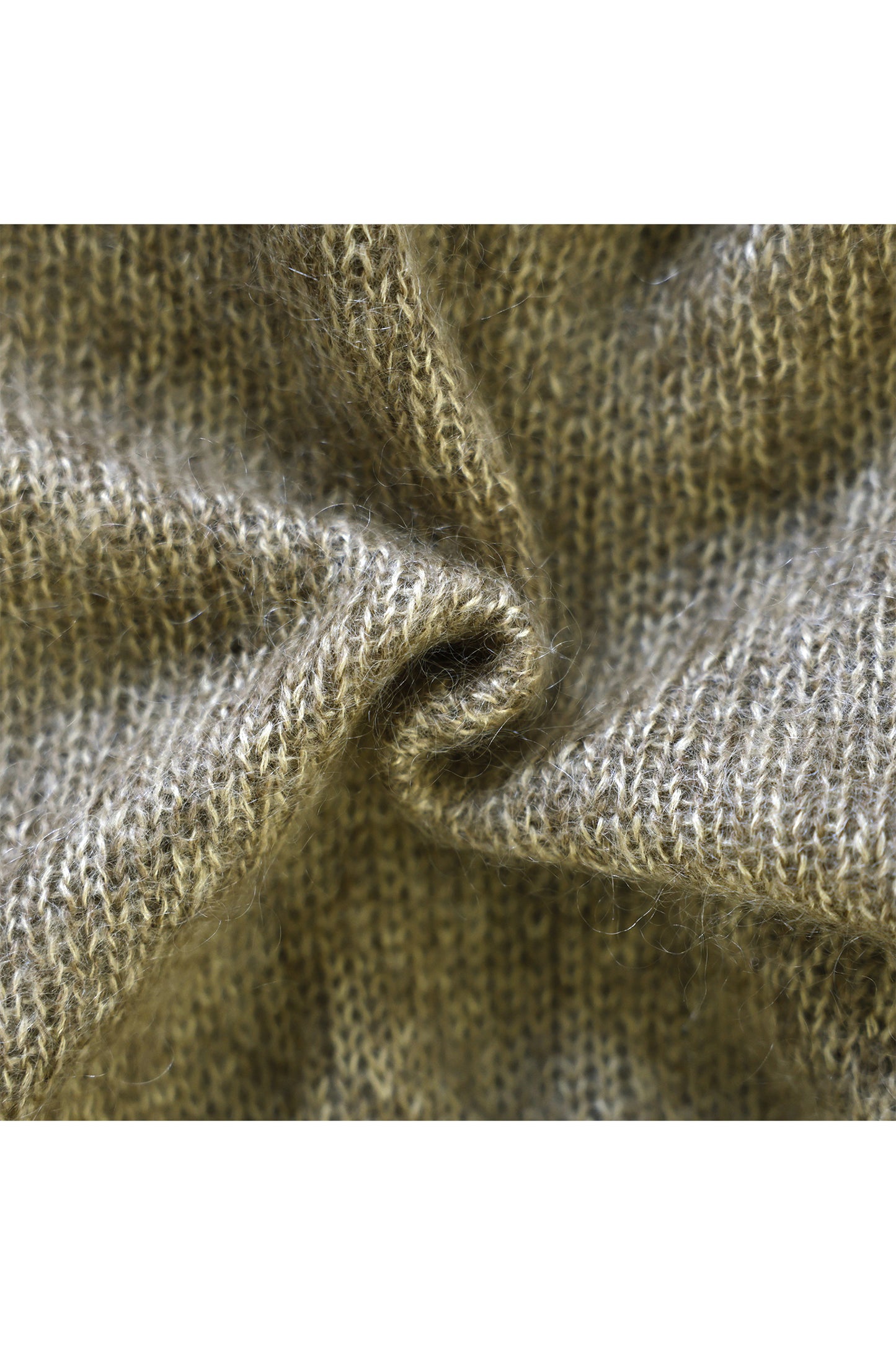 Mohair silk side slit cardigan /CT24311