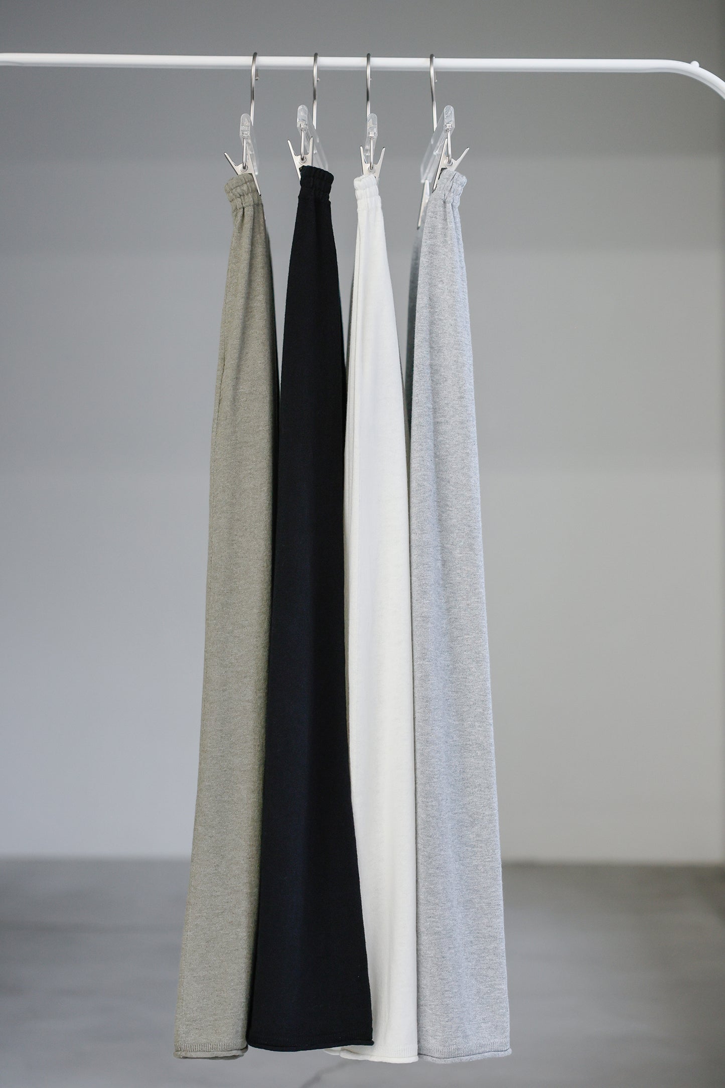 26SS Jupe froncée en coton et cachemire /CT26114