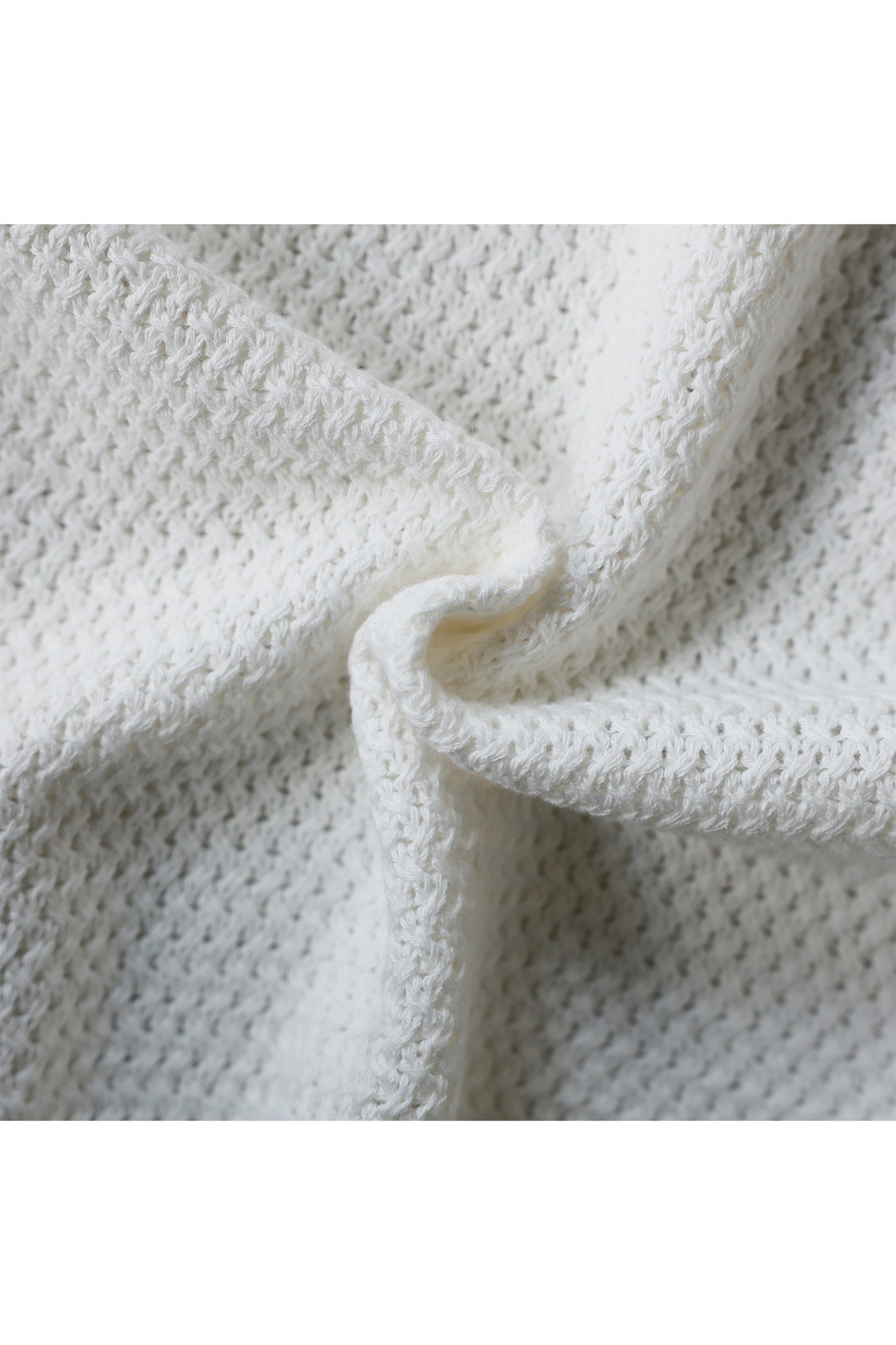 26SS Pull sans manches en coton et lin /CT26120