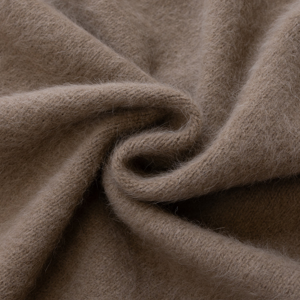 26AW Fox cashmere poncho /CT26337