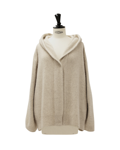 Archive item Raccoon fox hooded cardigan /CT23112
