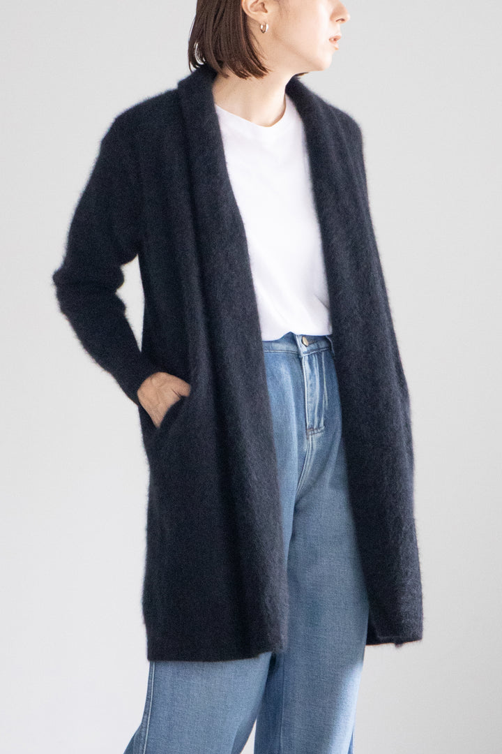 Raccoon long cardigan /5513G