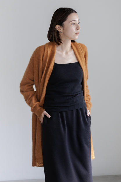 Raccoon long cardigan/ 5513G