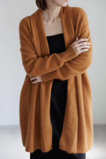 Raccoon long cardigan /5513G