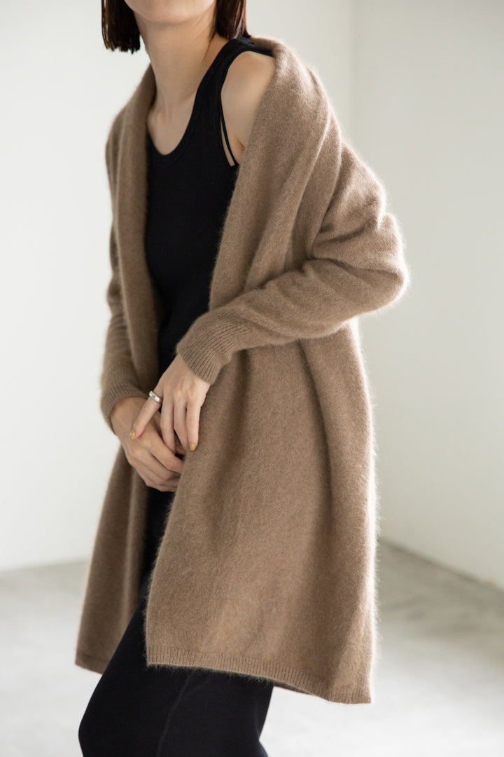 Raccoon long cardigan/ 5513G