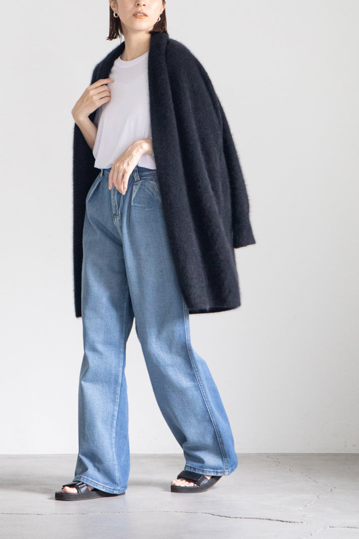 Raccoon long cardigan/ 5513G