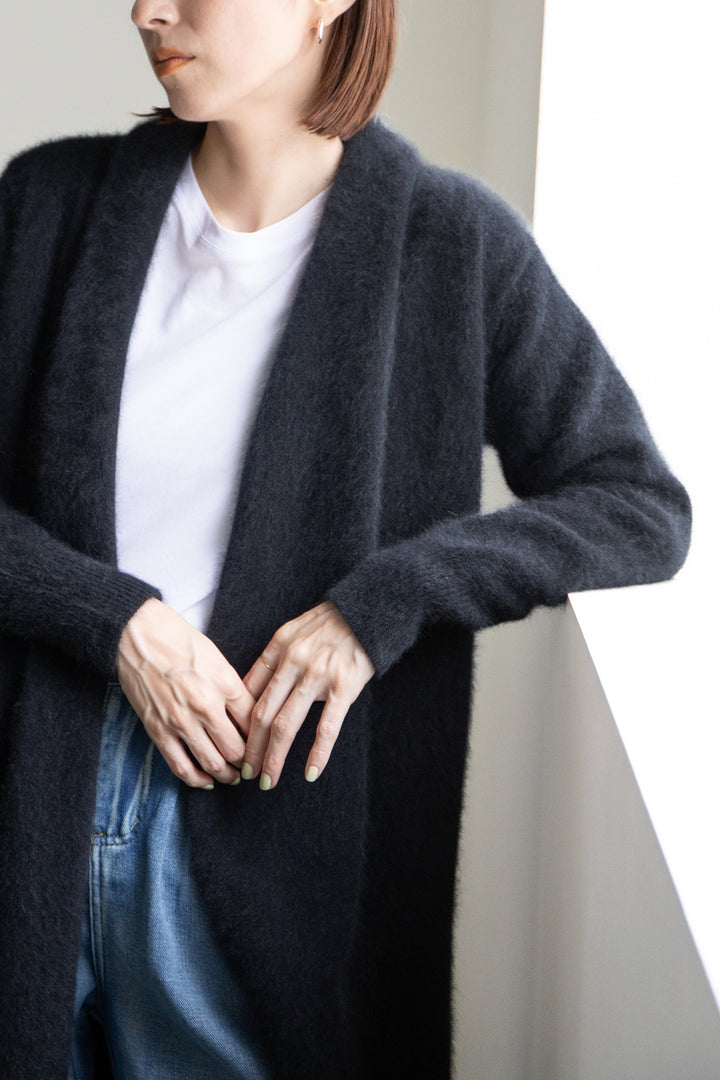 Raccoon long cardigan/ 5513G