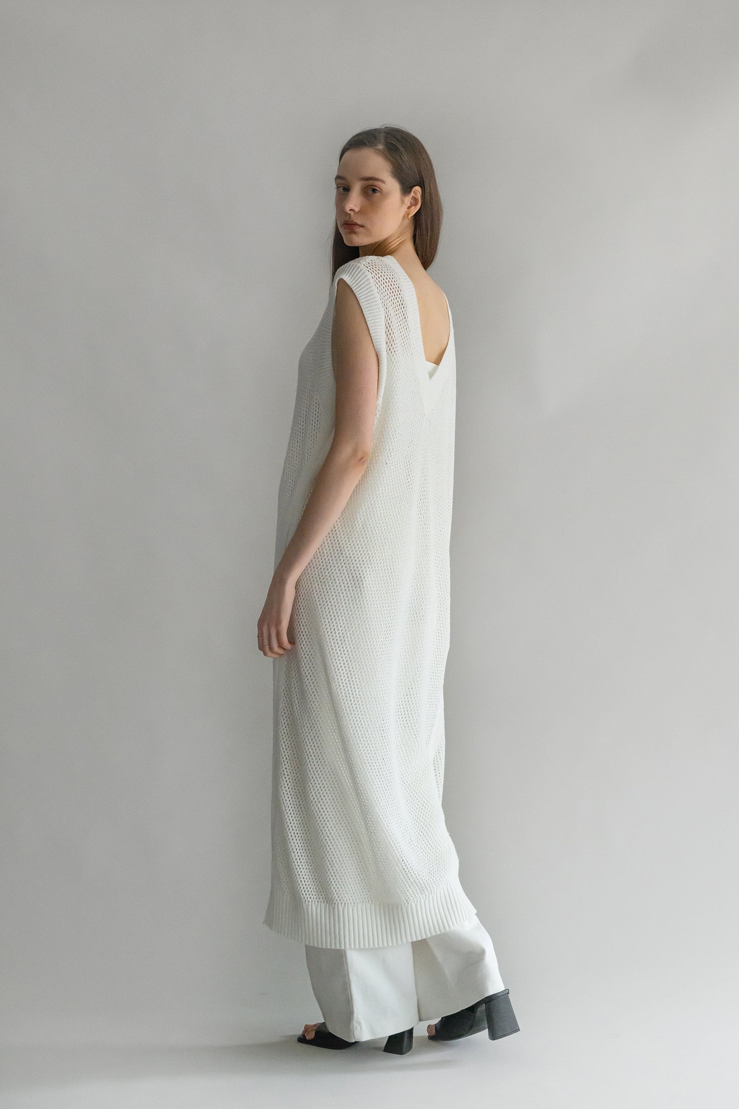 cotton linen sleeveless dress Mafytytpr Women's Sleeveless Maxi Dress Cotton Linen Summer V-neck with Side Pocket Casual Long Dresses A-Gray L, Size: Large