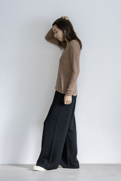 Archive item Original light wool rib cardigan /5522