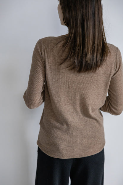 Archive item Original light wool rib cardigan /5522