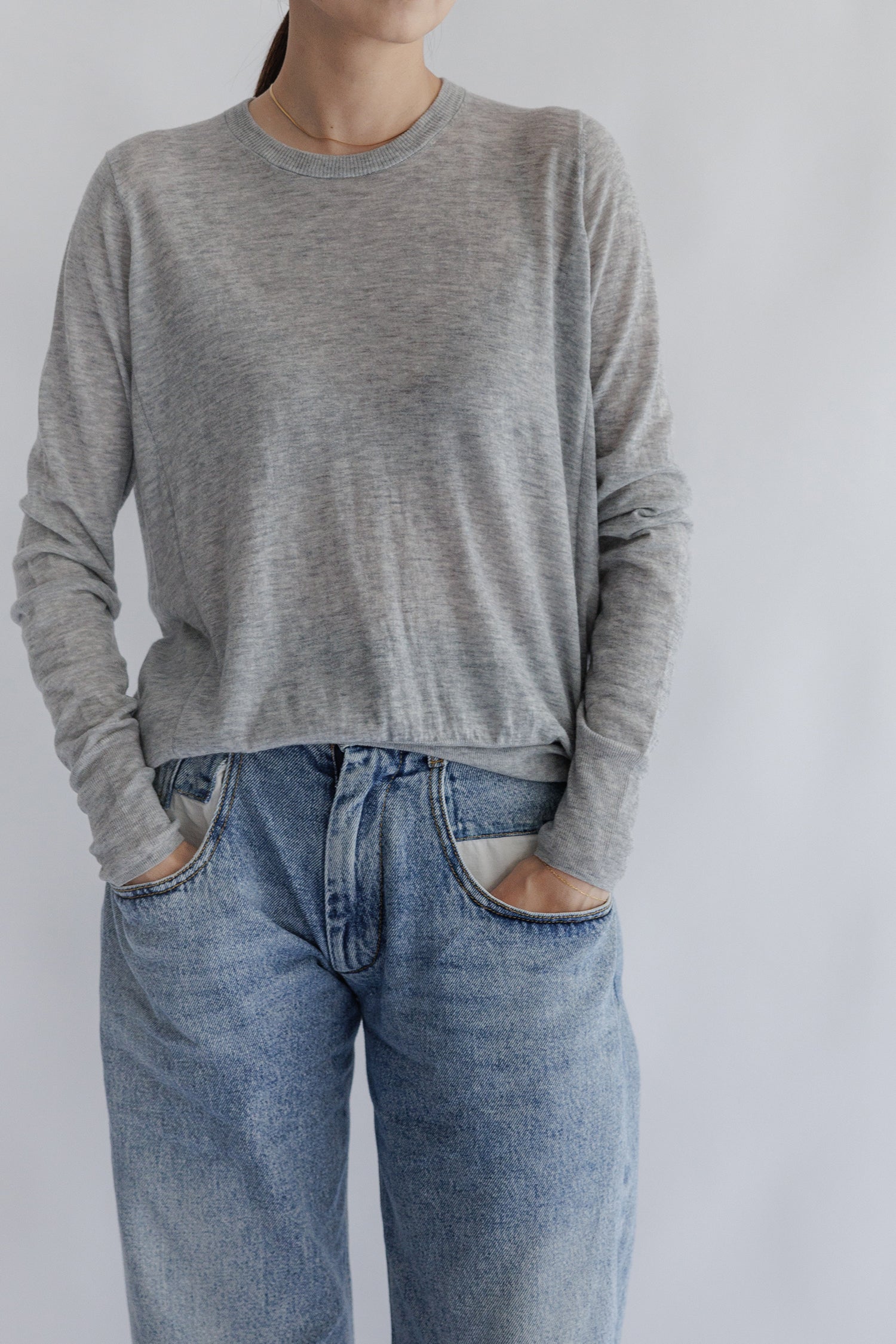 24AW Original light wool  pullover/ 5538