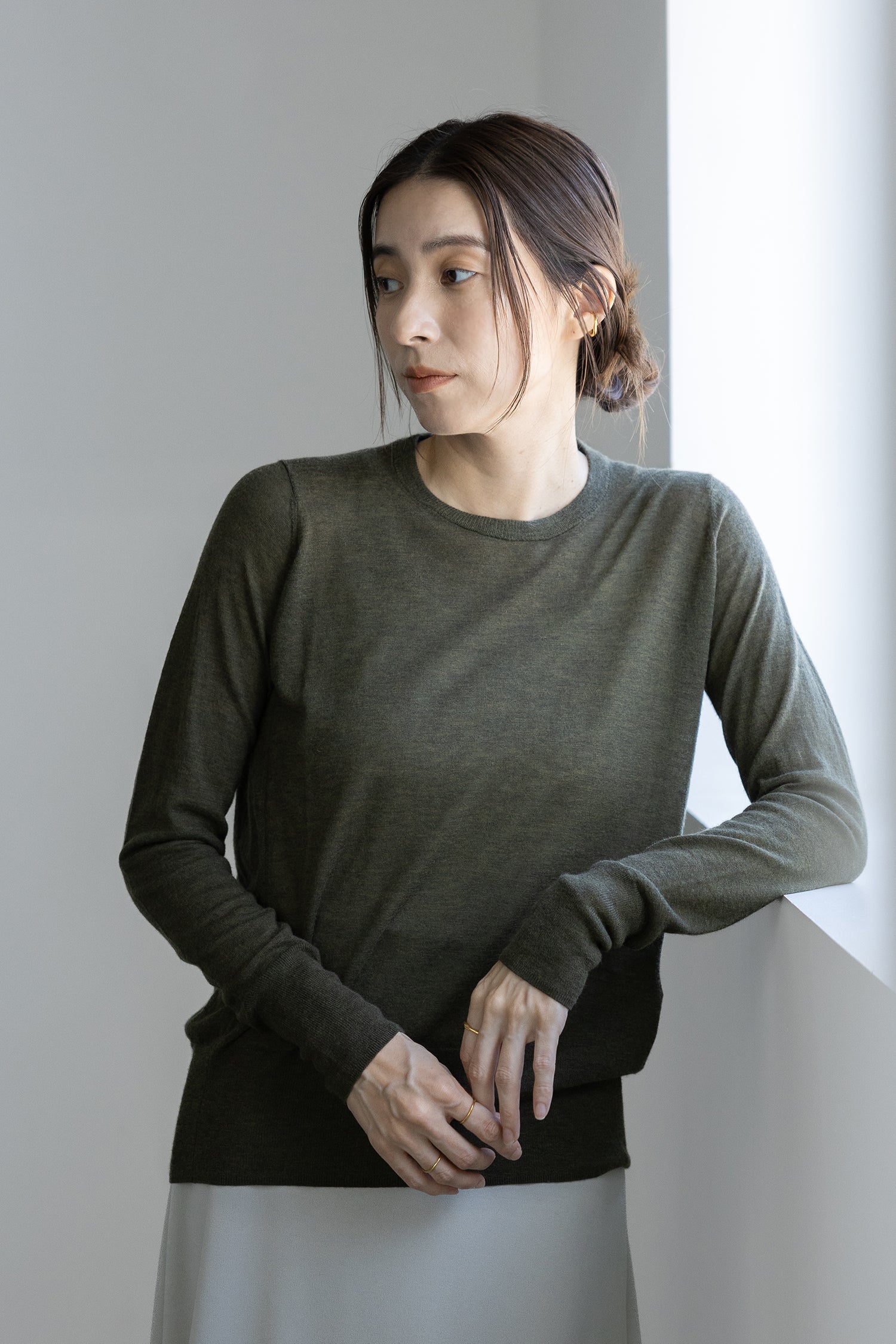 25AW Original light wool pullover /5538