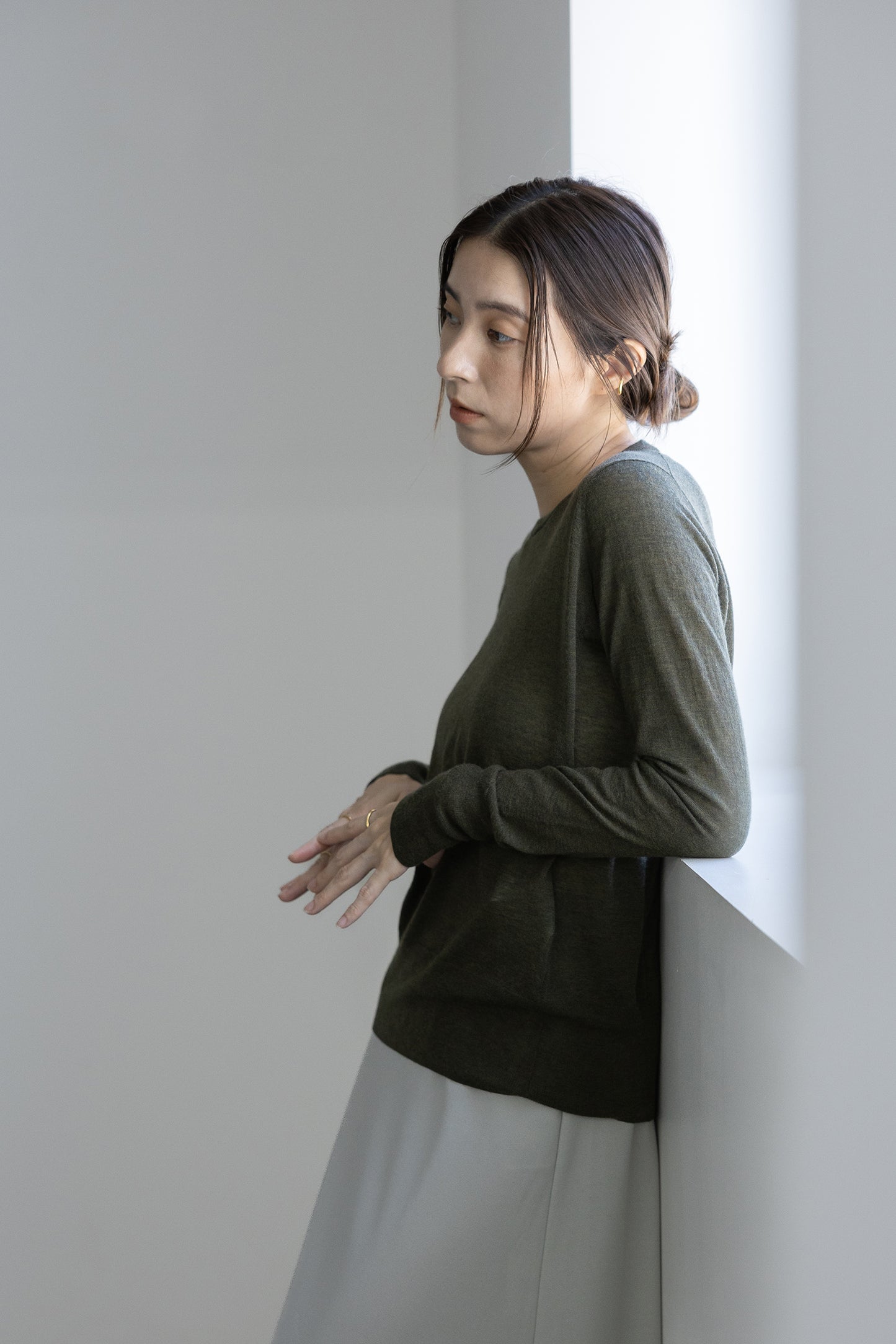 25AW Pull original en laine légère /5538