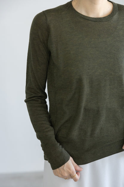 25AW Pull original en laine légère /5538