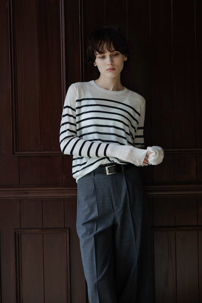 25AW Pull original en laine légère /5538