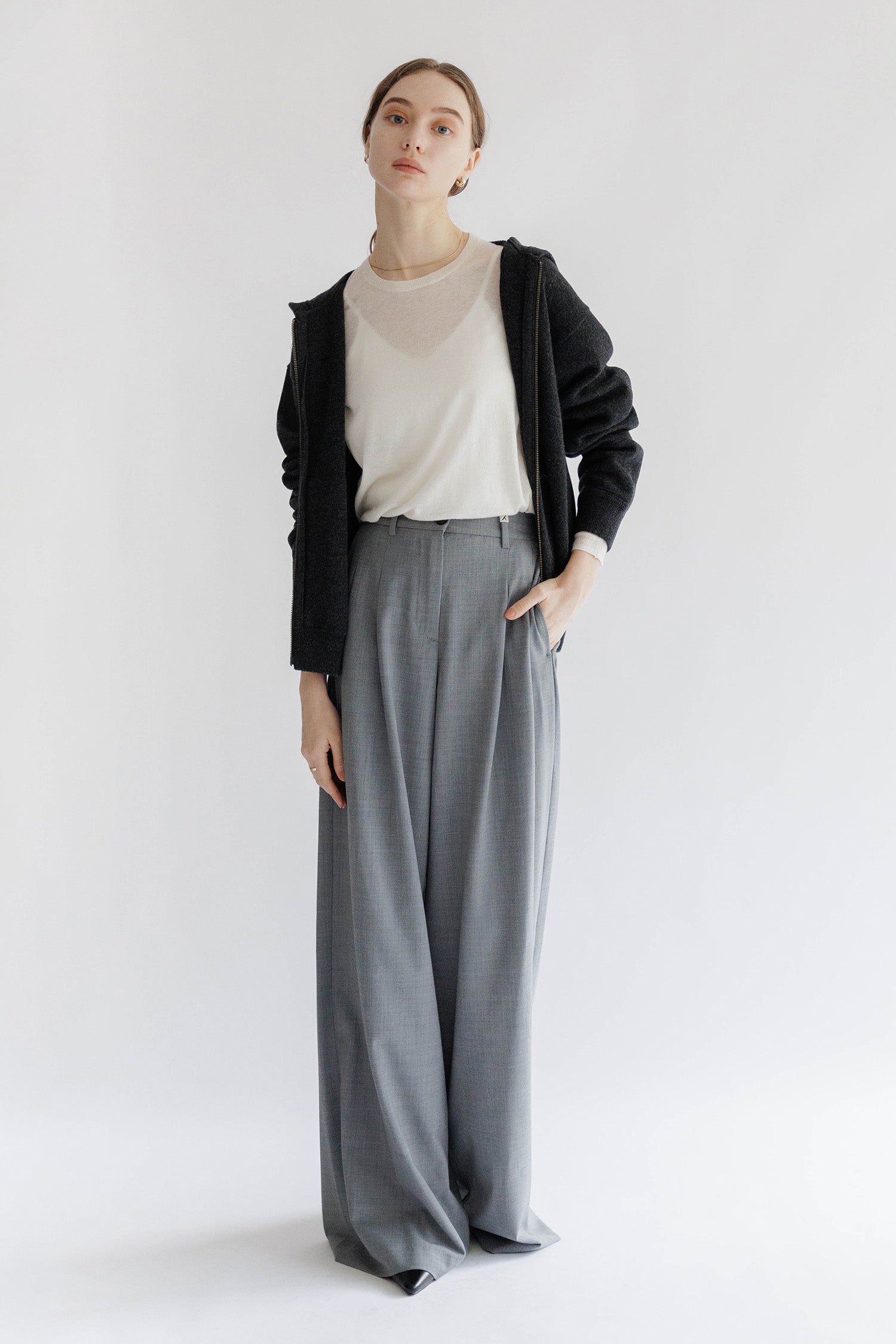 25AW Pull original en laine légère /5538