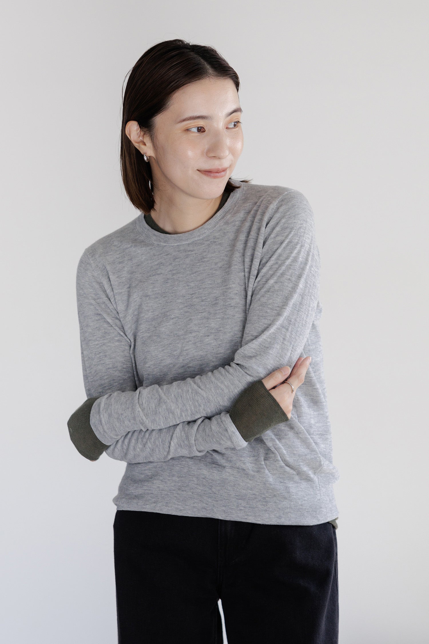 25AW Pull original en laine légère /5538