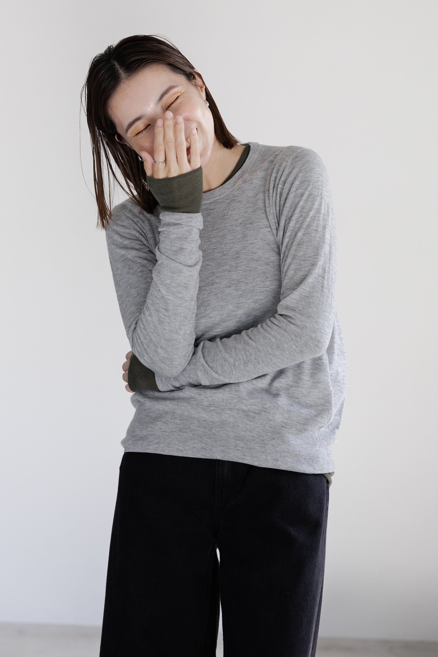 25AW Pull original en laine légère /5538