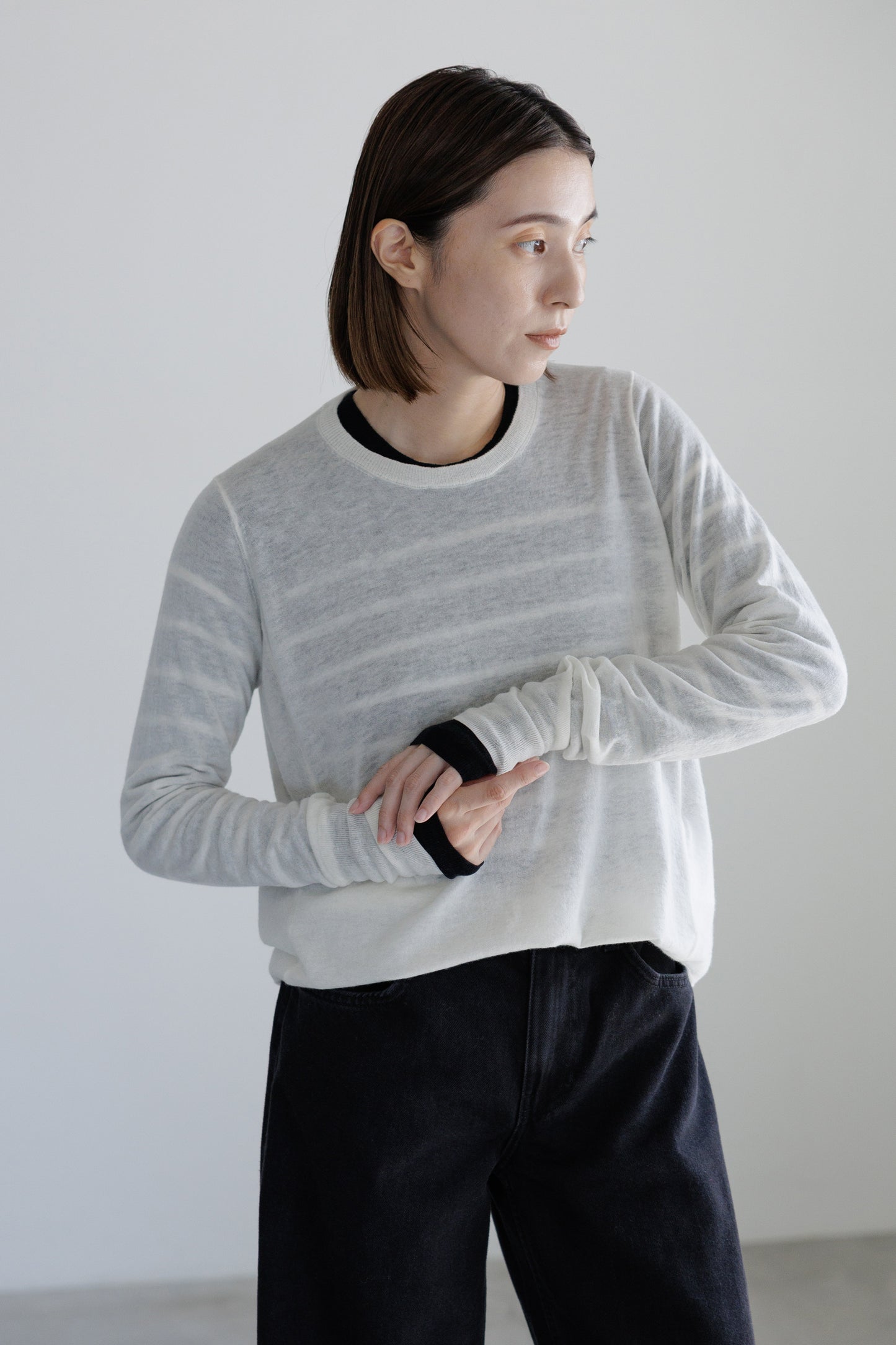 24AW Original light wool  pullover/ 5538