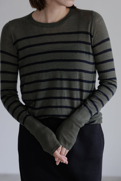 24AW Original light wool  pullover/ 5538