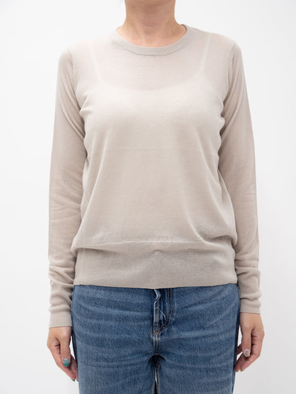 24AW Pull original en laine légère /5538