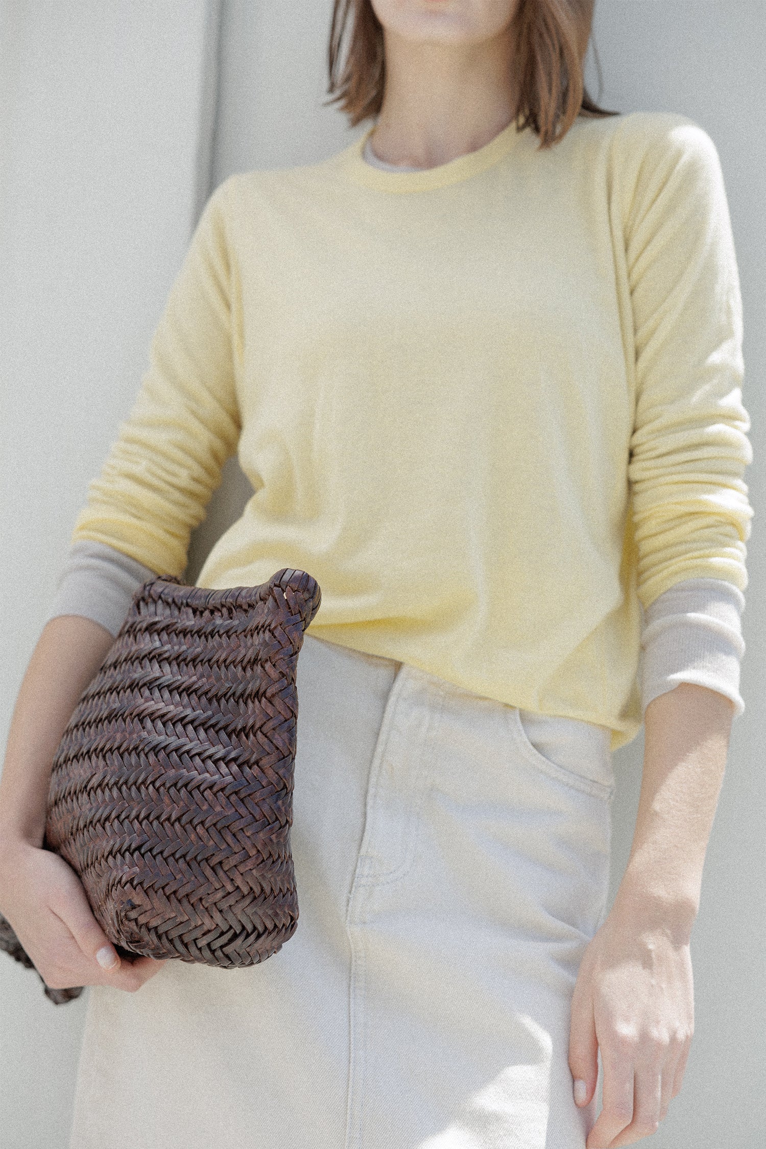 25AW Pull original en laine légère /5538