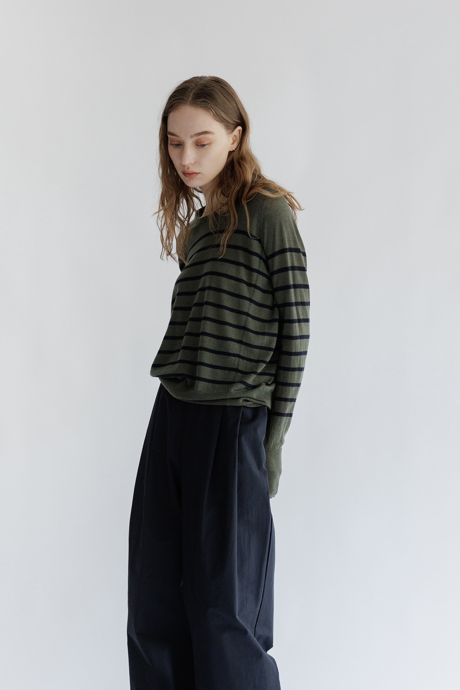 25AW Pull original en laine légère /5538
