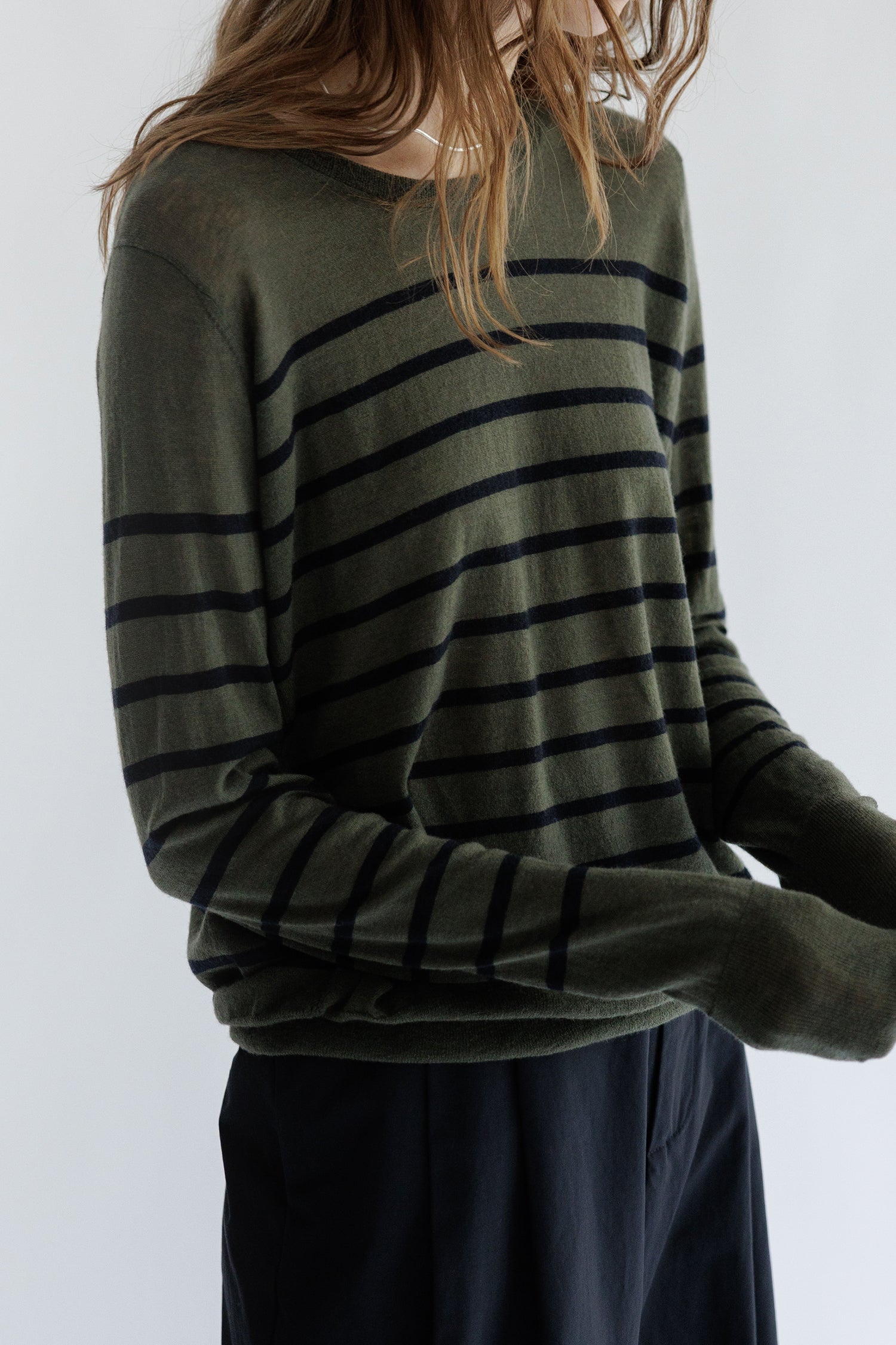 25AW Pull original en laine légère /5538