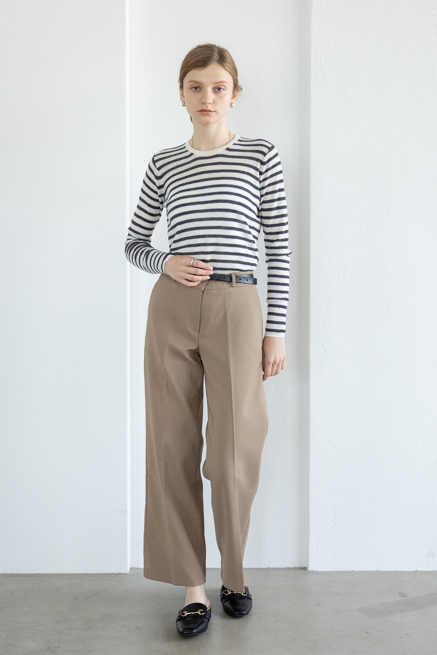Archive item Original light wool rib pullover /5552