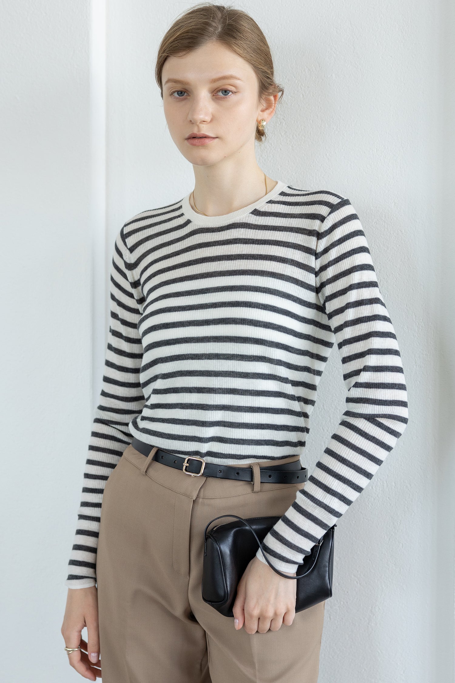 Archive item Original light LAINE rib pullover /5552