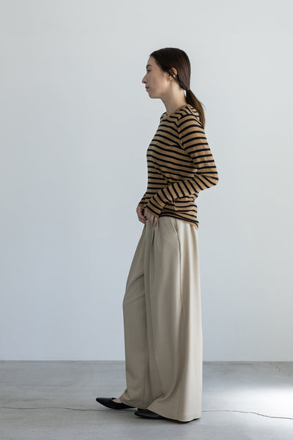 25SS Capsule Original light LAINE rib pullover /5552