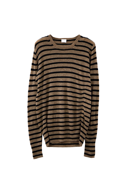 Original light wool rib pullover /5552