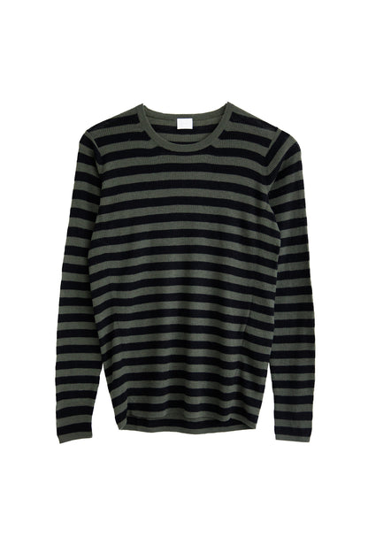 Original light wool rib pullover /5552