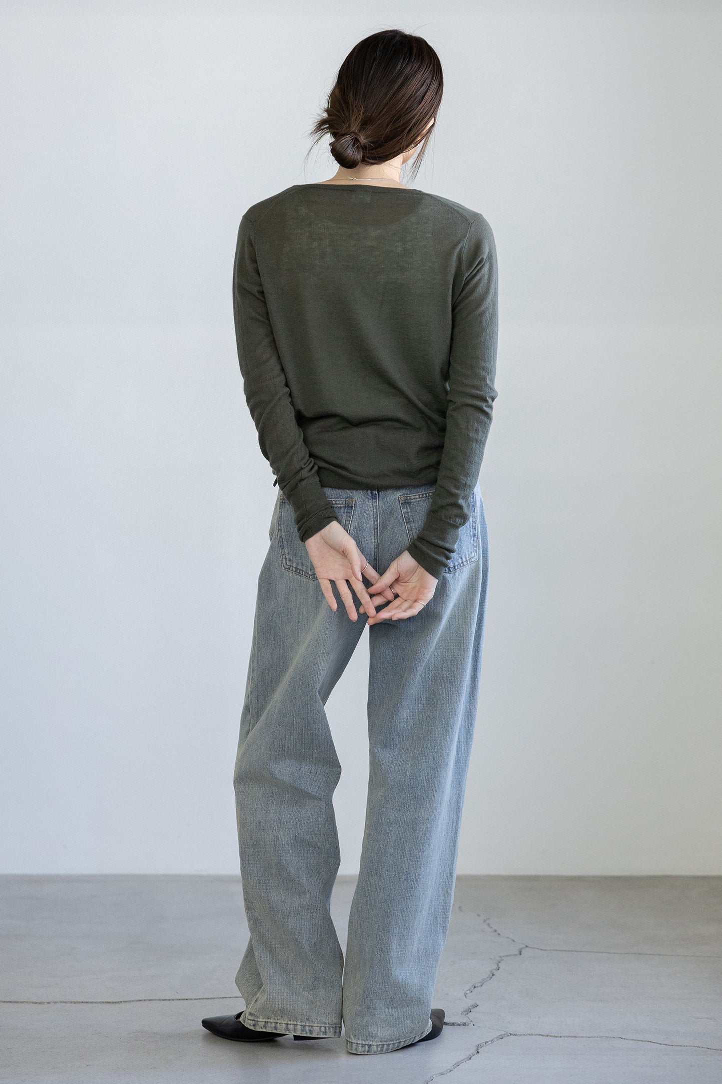 Archive item Original Light wool v-neck pullover /5553