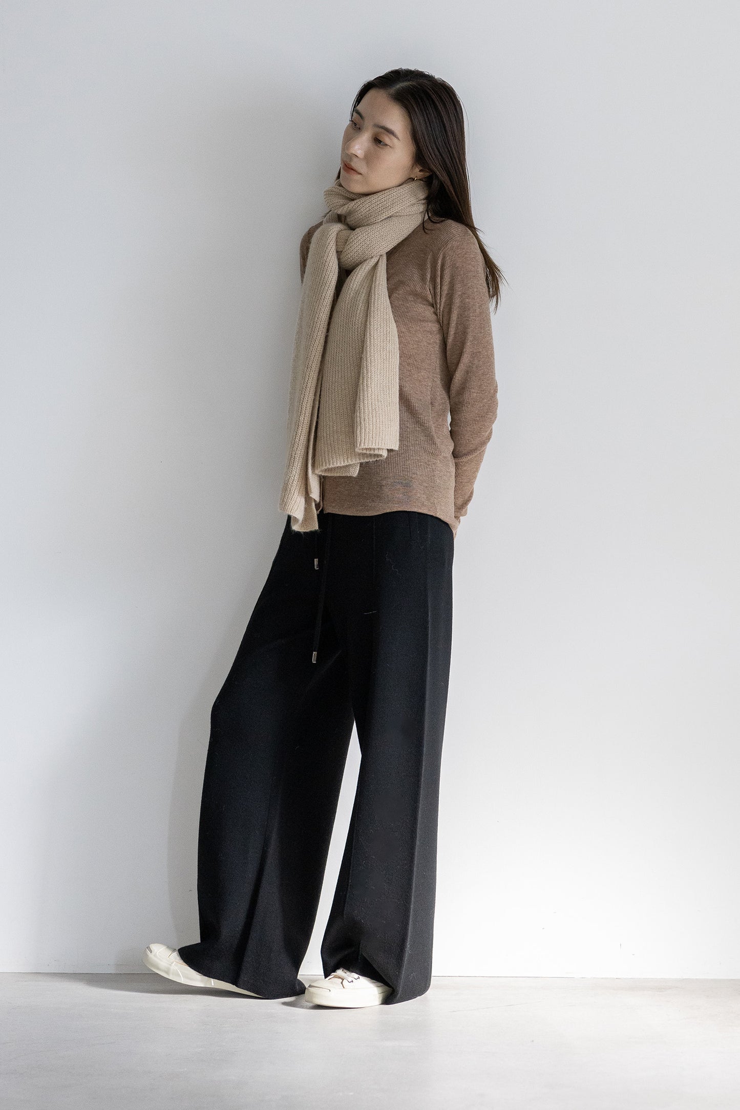 Re Stock Étole alpaga royal /5556F