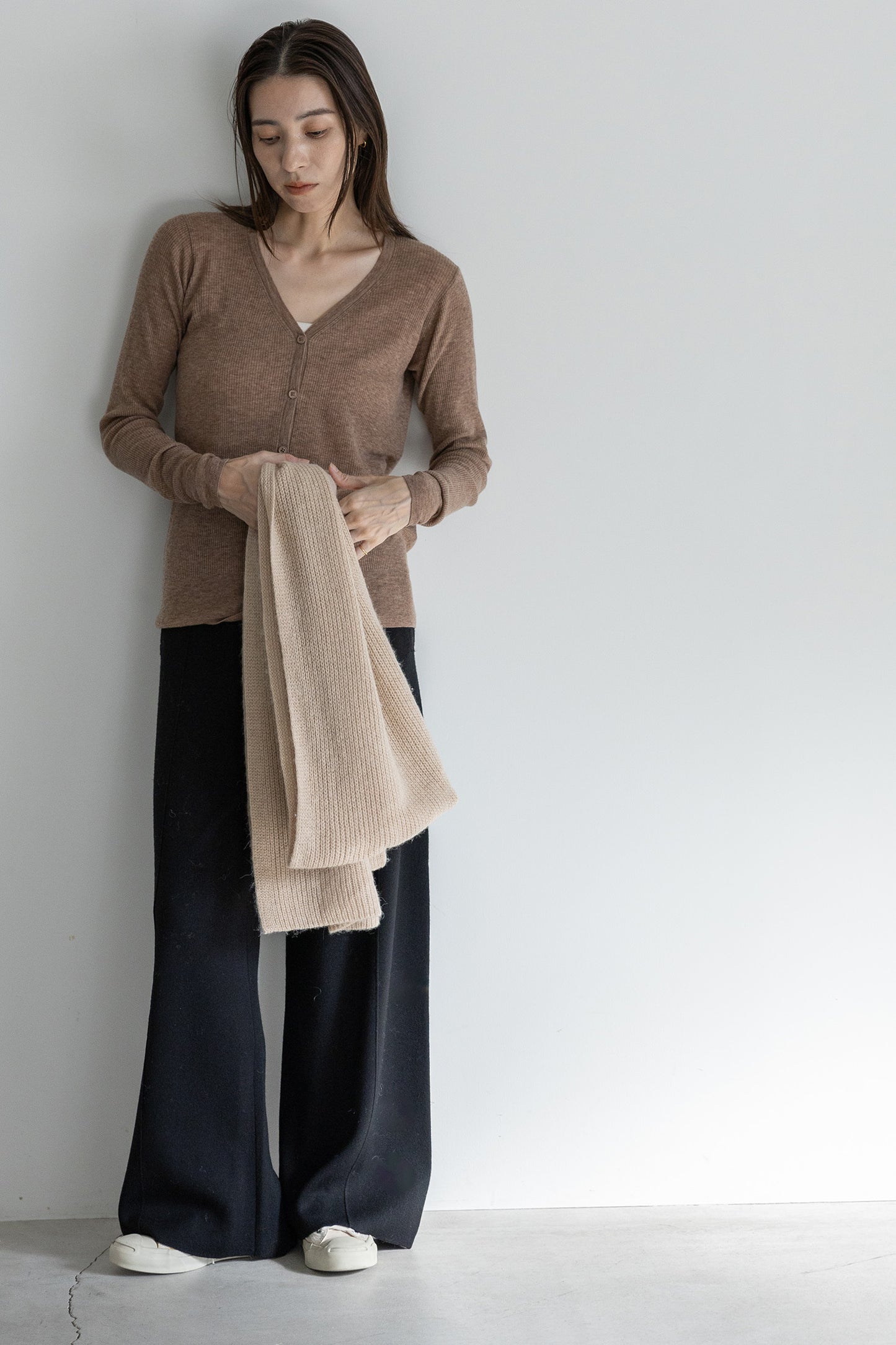 Re Stock Étole alpaga royal /5556F