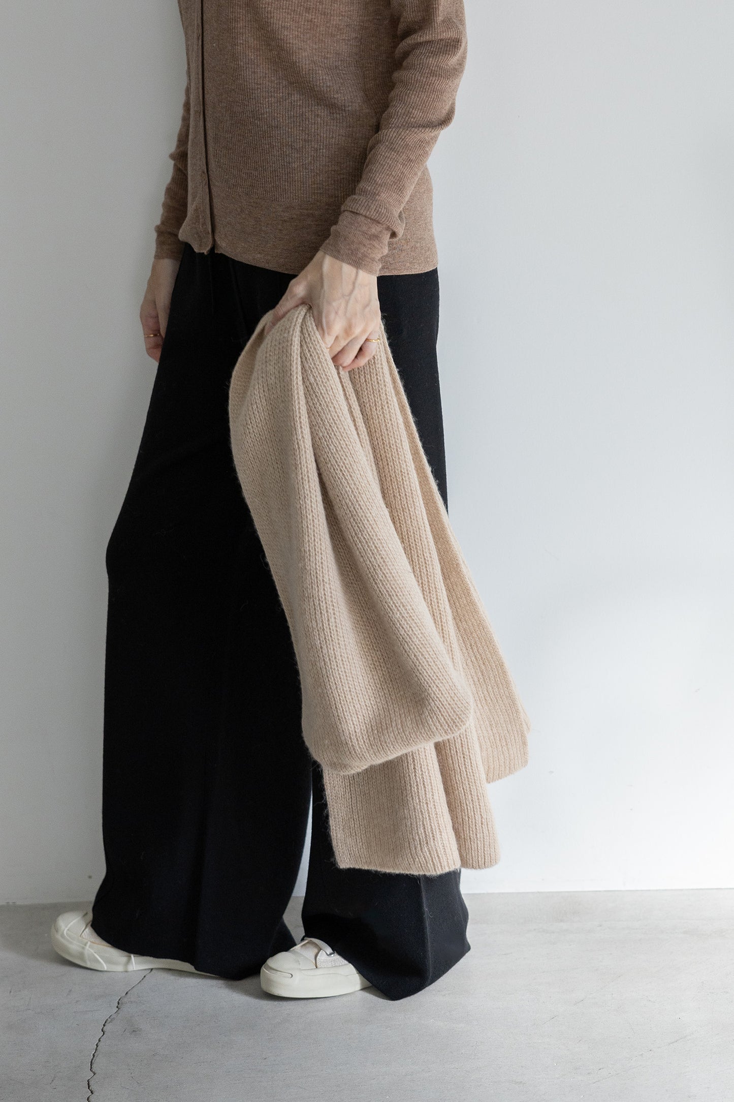 Re Stock Étole alpaga royal /5556F