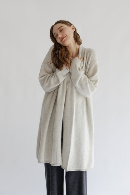 24AW Raccoon long cardigan /5567