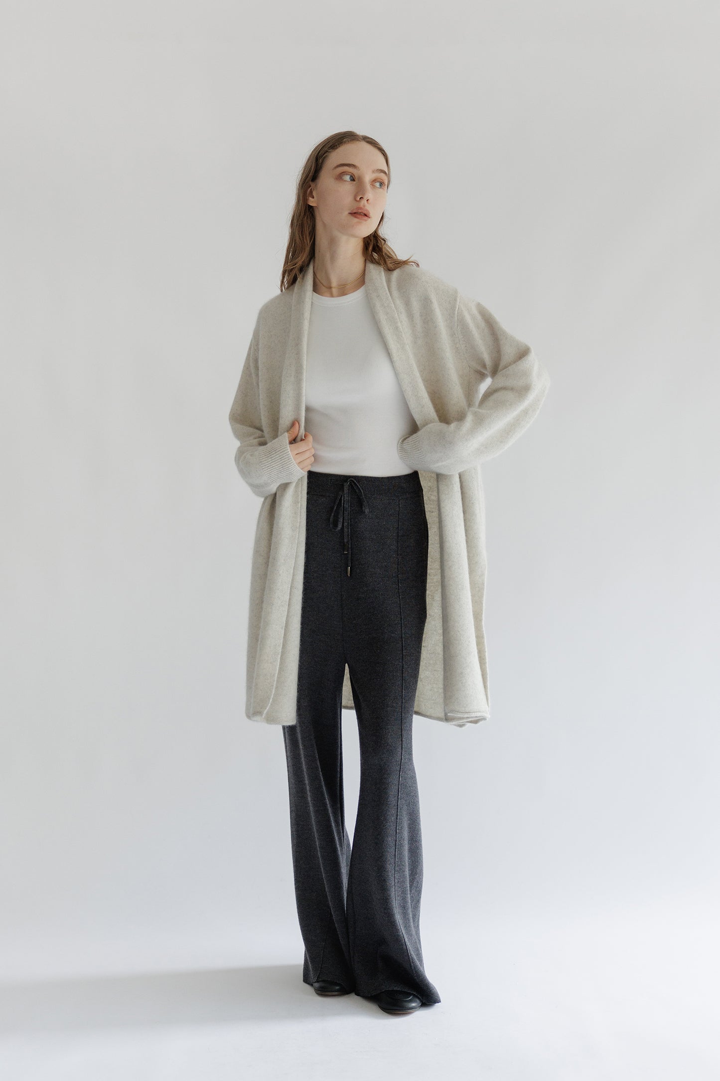 24AW Raccoon long cardigan /5567