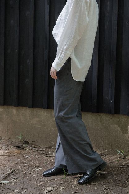 TUCK WIDE PANTS /5570