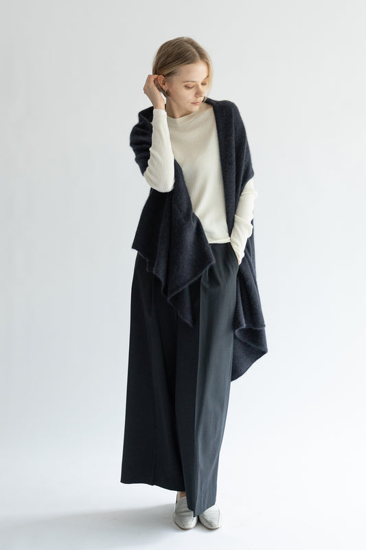 TUCK WIDE PANTS /5570